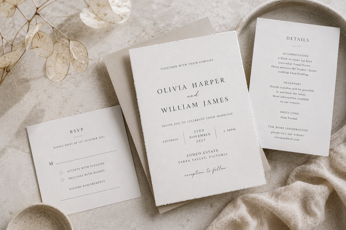 What Should You Include on Your Wedding Invitations?