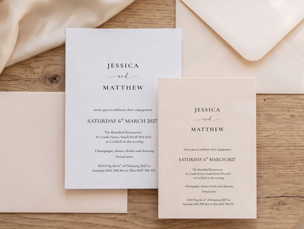Maison - Engagement Invitation