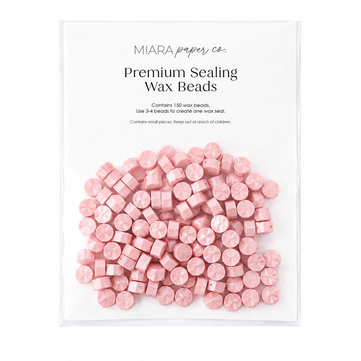 Sealing Wax Beads - Pearl Pink